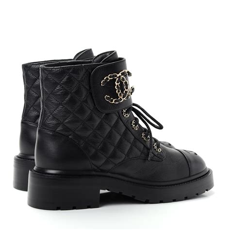 chanel quilted boots replica